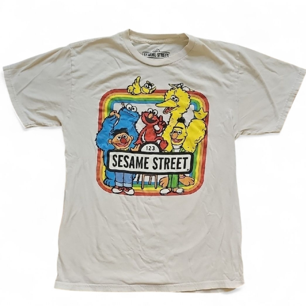 Sesame Street Cream Tee